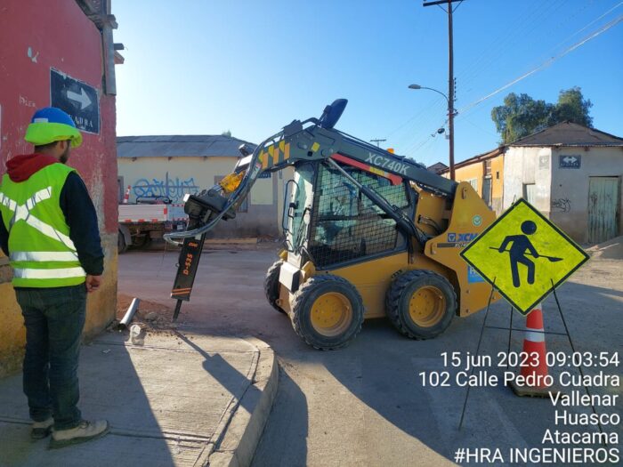 MARTILLO HIDRAULICO MINICARGADOR R53S - Imagen 2